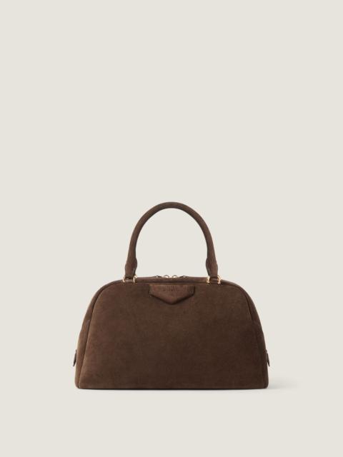 Givenchy ANTIGONA EAST-WEST BOWLING BAG IN SUEDE