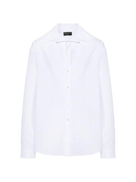 kick-collar shirt