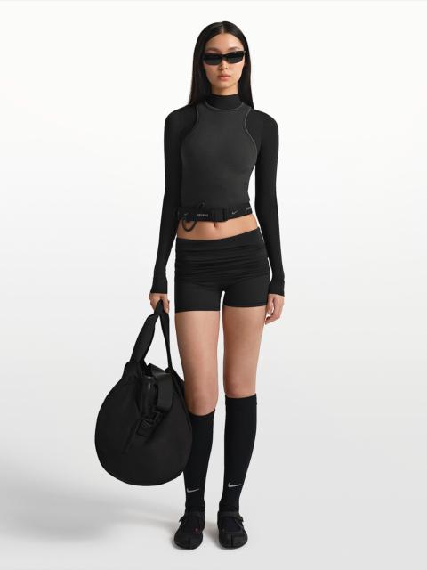 Nike NikeSKIMS Matte Women's 3" Fold-Over Waistband Shorts