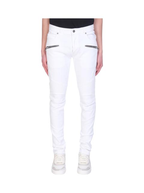 Jeans In White Denim