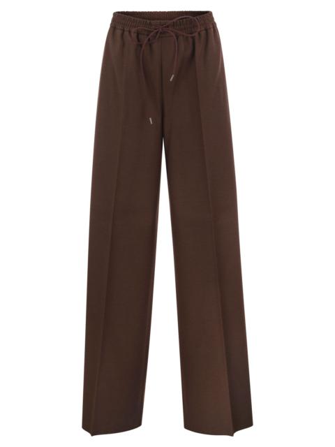 Max Mara Max Mara Women Mxsslalom - Virgin Wool Drawstring Trousers