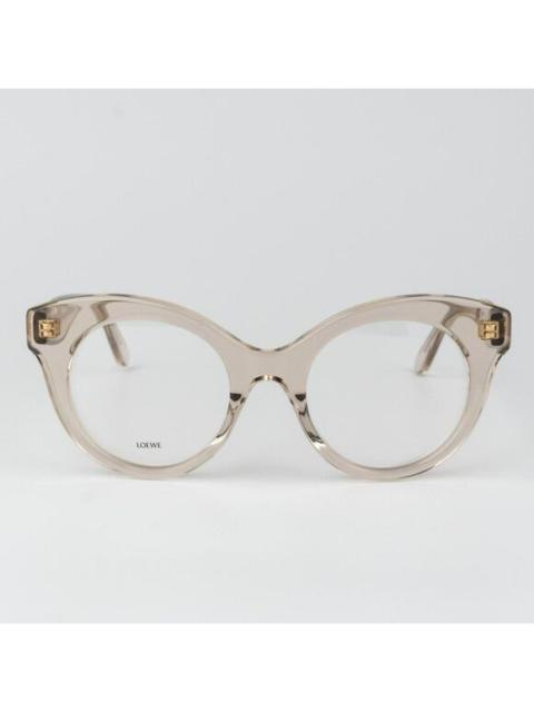 Loewe Loewe CURVY Men Eyeglasses Brown Round LW50074I 057 NEW AUTHENTIC