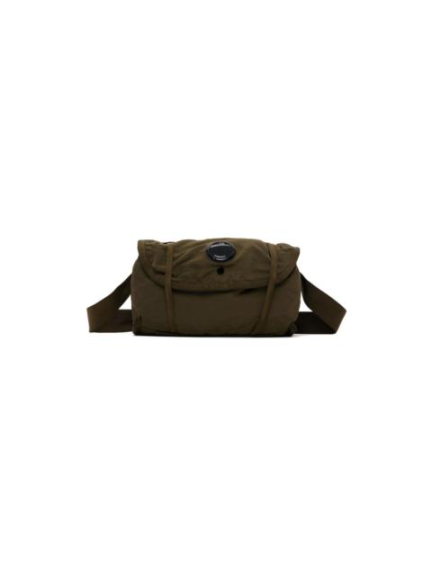 Khaki Nylon B Waistband Pouch