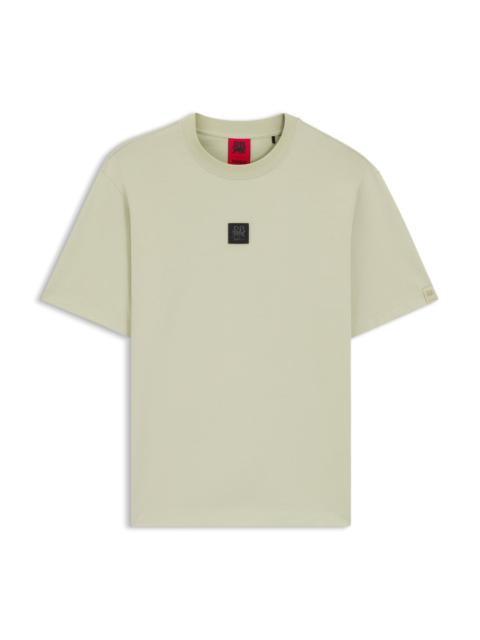 HUGO HUGO X RB T-SHIRT WITH BULL-GRAPHIC LOGO PATCH