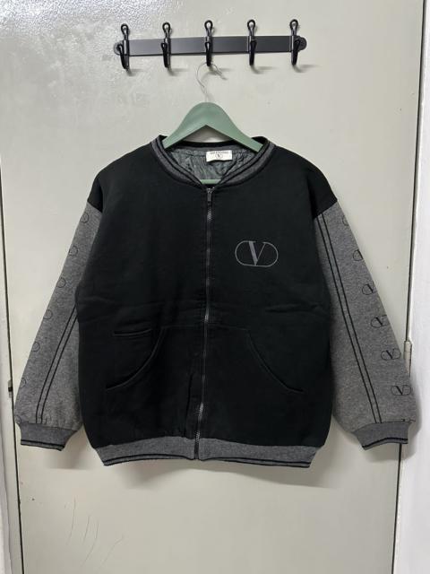 Other Designers Vintage VALENTINO STUDIO Quilted Lined Zipper Jacket