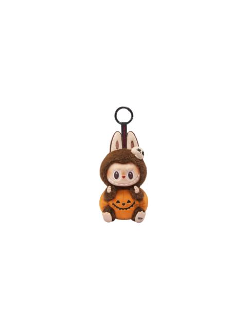 POP MART Labubu Happy Halloween Party Series "Sitting Pumpkin Vinyl Plush Pendant"