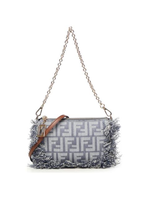 FENDI Ff Jacquard Baguette Pouch