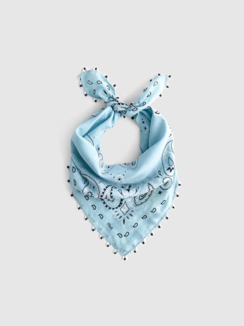 Madewell Beaded Bandana in Cotton Blend
