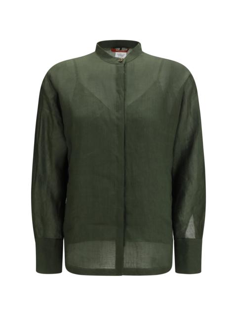 Max Mara Studio Max Mara Studio Women Baldi Ramié Canvas Shirt