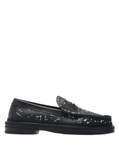 JIMMY CHOO Jimmy Choo Eh/P Ezra/F Artwork Loafers