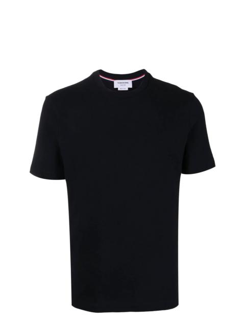 Thom Browne Short Sleeve Tee With Engineered