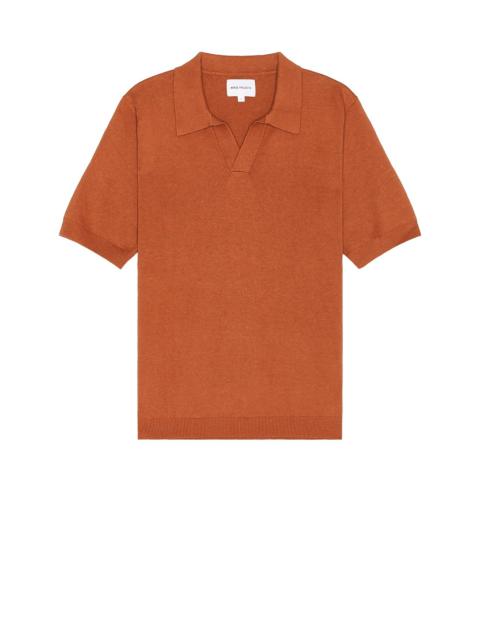 NORSE PROJECTS Leif Cotton Linen Polo