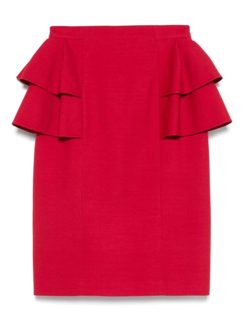 Valentino virgin wool-silk skirt
