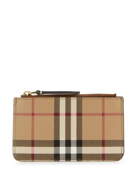 Burberry Printed canvas coin purse