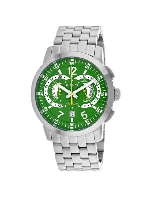 Other Designers Roberto Bianci Lombardo Chronograph Quartz Green Dial Men's Watch RB70961