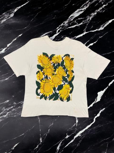 Other Designers Vintage Hanes Tee Art of Flower Inspire Vincent Van Gogh