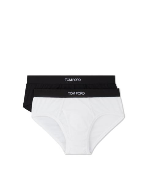 TOM FORD COTTON BRIEFS TWO PACK