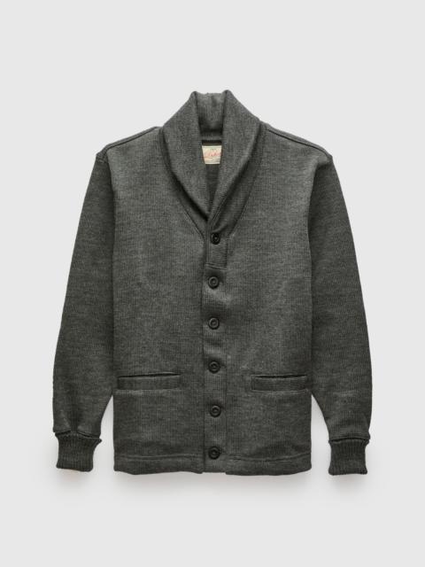 Dehen 1920 Shawl Sweater Coat in Charcoal
