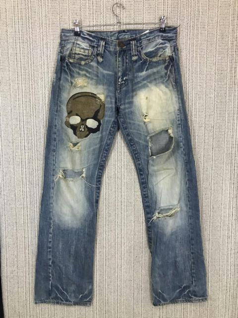 Skulls - ‼️JAPANASE PUNK BRAND TRIM CO.LTD DISTRESSED DENIM ‼️