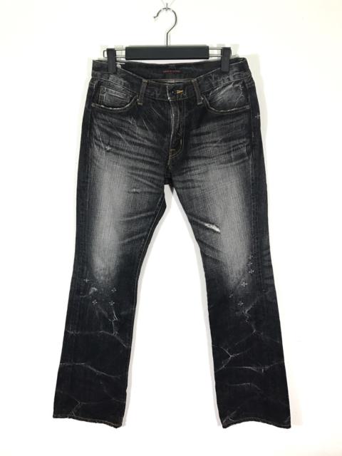 Other Designers Distressed Denim - Blue Way Modern Vintage Distressed Denim Jeans Made In Japan