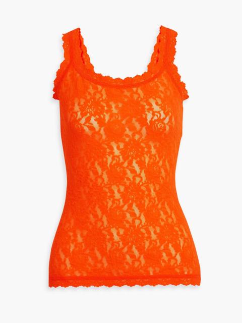 Other Designers Stretch-lace camisole