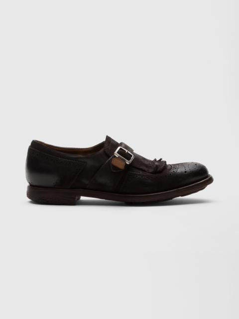 Church's Vintage Suede Monk Strap