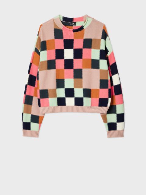 Paul Smith Women's Geometric Square Knitted Sweater