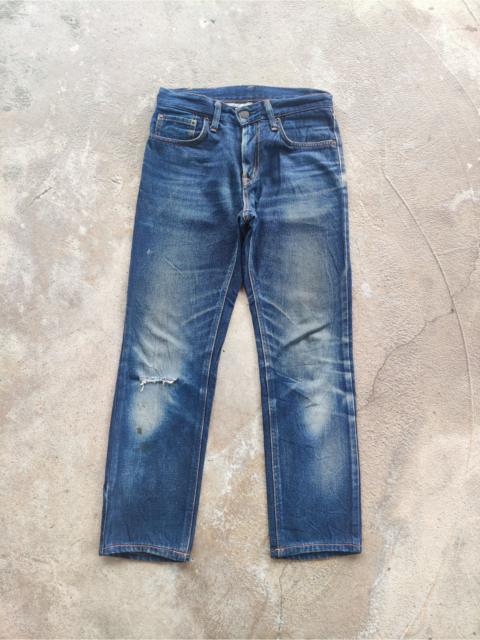 Vintage Edwin Japan Distress Faded Denim W30