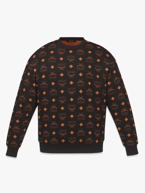 MCM Maxi Monogram Print Sweatshirt in Organic Cotton