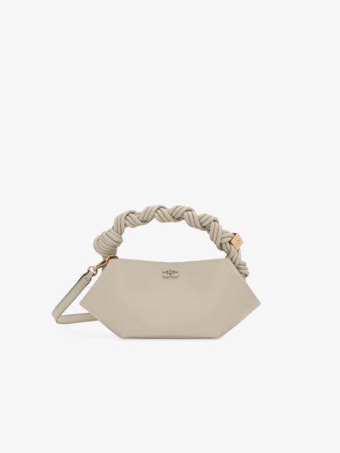 GANNI LIGHT GREY MINI GANNI BOU BAG