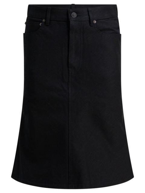 BALENCIAGA Balenciaga Women "Godet" Midi Skirt