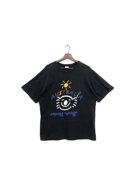 Other Designers Vintage 90s Ken Done Australia Downunder Tshirt Size L