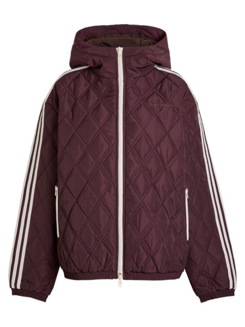 WALES BONNER Adidas X Wales Bonner X Wales Bonner Quilted Hooded Taffeta Jacket