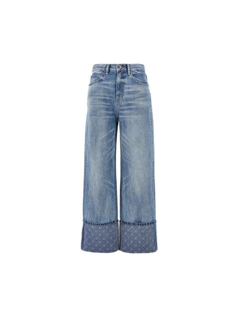 TORY BURCH Tory Burch Straight Leg Jeans Blue Women