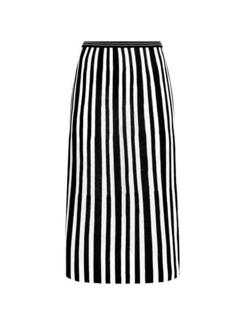 Proenza Schouler Isley Skirt in Black/Off White