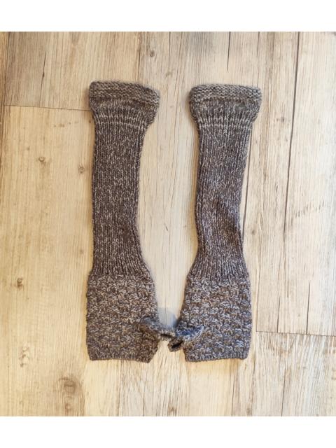 Kapital Knit fingerless gloves.Like Martin Margiela or Gaultier