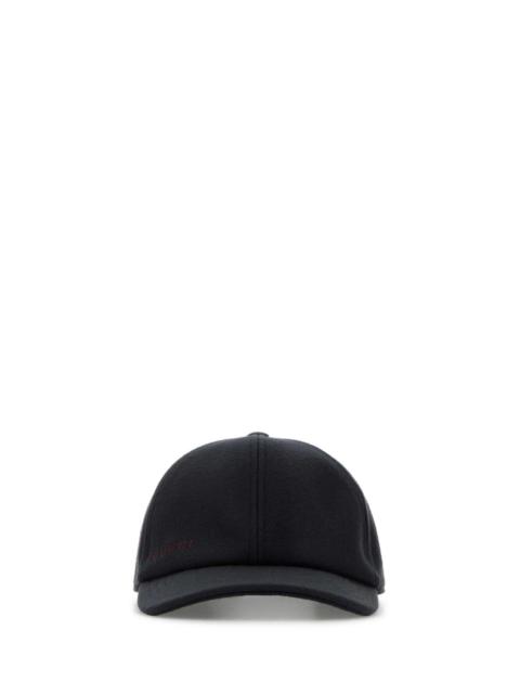 GUCCI Gucci Men Navy Blue Wool Baseball Cap