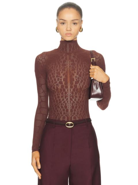 Wolford Reptile Net String Bodysuit