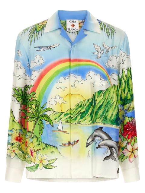 CASABLANCA Casablanca Men 'Aloha' Shirt