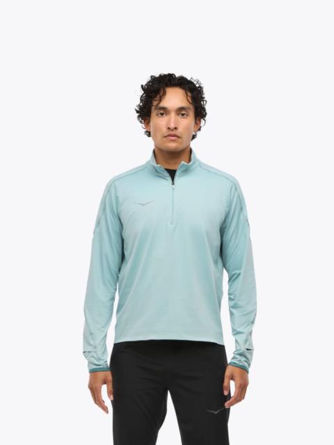 HOKA Men's GlideTech Quarter Zip in Druzy