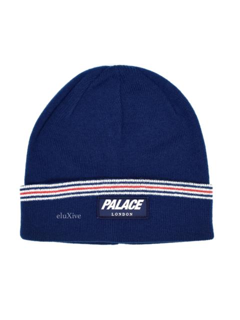 PALACE Navy J-Stripe Logo Beanie DS