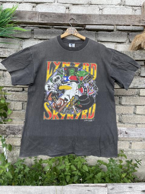 Other Designers Vintage - RARE Vintage Lynyrd Skynyrd 1992 Big Logo 90s Tee