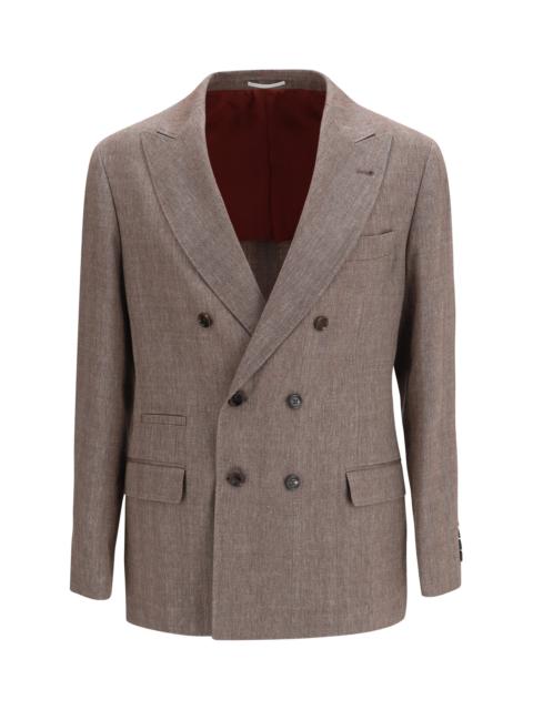 Brunello Cucinelli Brunello Cucinelli Double-breasted Tailored Jacket