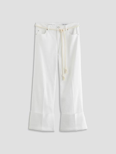 AG Jeans Saige Wide Leg Crop Jean