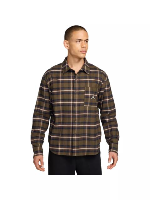 Jordan Men's Brooklyn Graphic Flannel Top