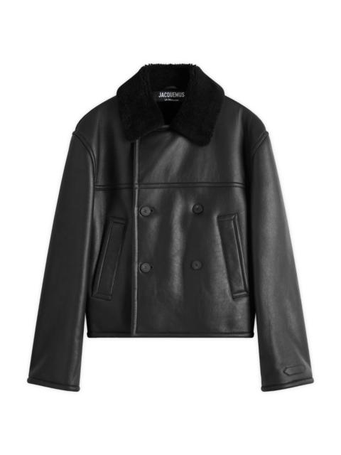JACQUEMUS Jacquemus Short Shearling Jacket