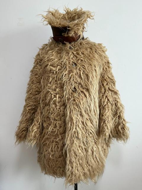 Junya Watanabe Junya Watanabe faux fur coat