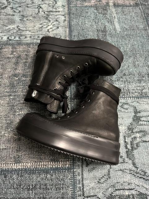 Rick Owens Rick Owens Black High-Top Sneakers