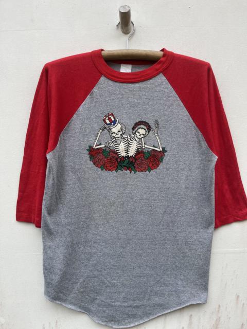 Other Designers Good Music Merchandise - Vintage Grateful Dead Benefit 82 Tour Raglan Single Stitch