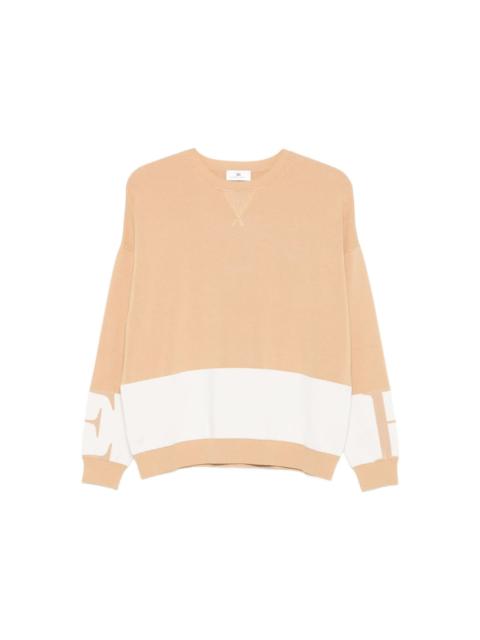 ELISABETTA FRANCHI Tricot Crewneck Sweater